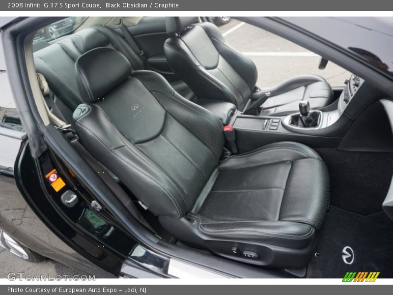 Front Seat of 2008 G 37 S Sport Coupe