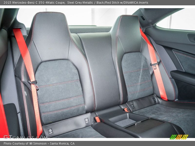 Rear Seat of 2015 C 350 4Matic Coupe