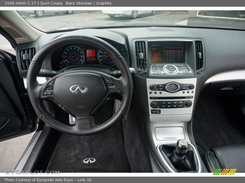 Black Obsidian / Graphite 2008 Infiniti G 37 S Sport Coupe