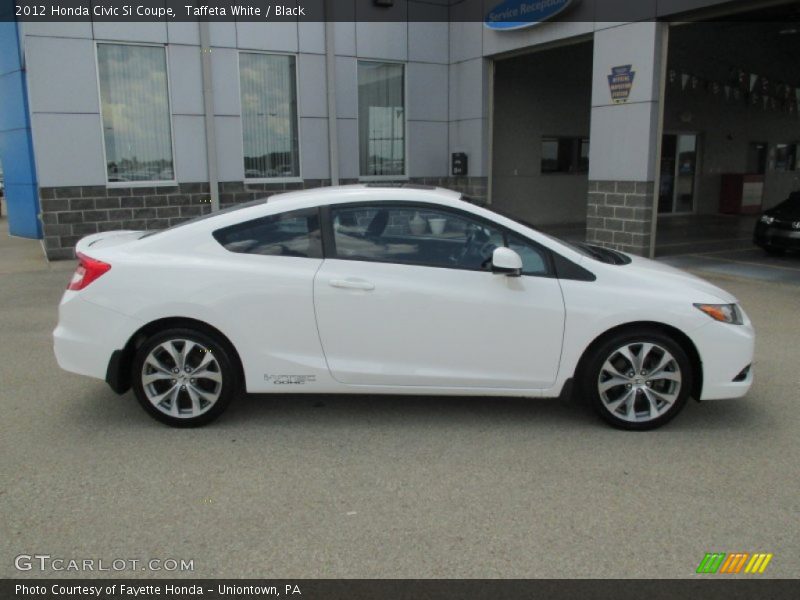 Taffeta White / Black 2012 Honda Civic Si Coupe