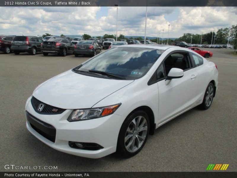 Taffeta White / Black 2012 Honda Civic Si Coupe