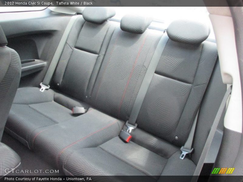 Taffeta White / Black 2012 Honda Civic Si Coupe