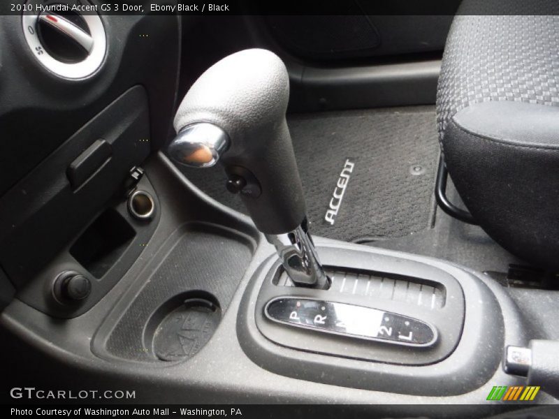 Ebony Black / Black 2010 Hyundai Accent GS 3 Door