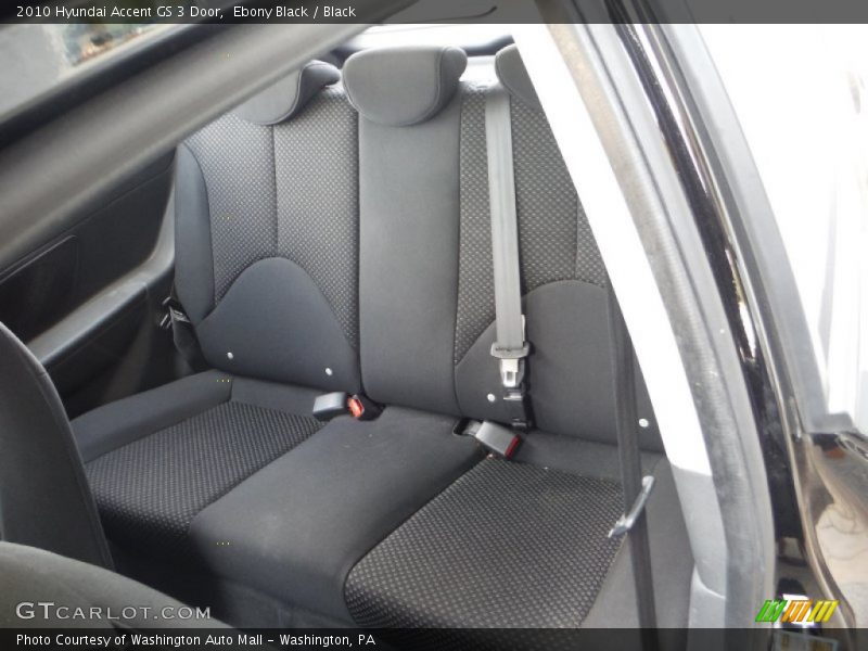 Ebony Black / Black 2010 Hyundai Accent GS 3 Door