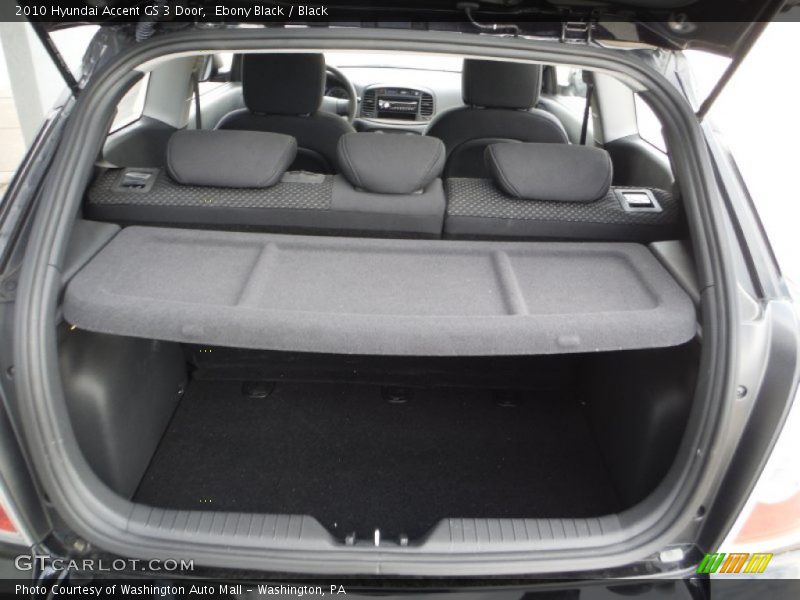 Ebony Black / Black 2010 Hyundai Accent GS 3 Door