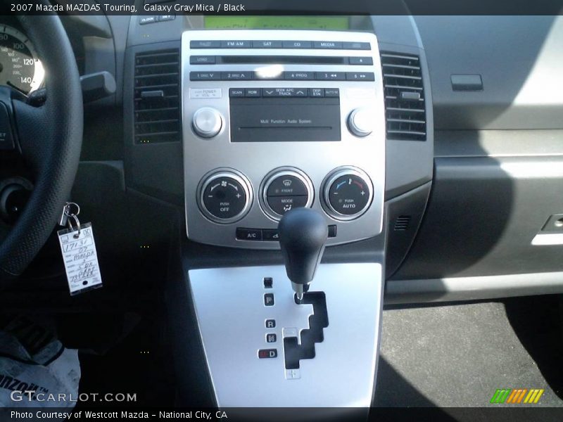 Galaxy Gray Mica / Black 2007 Mazda MAZDA5 Touring