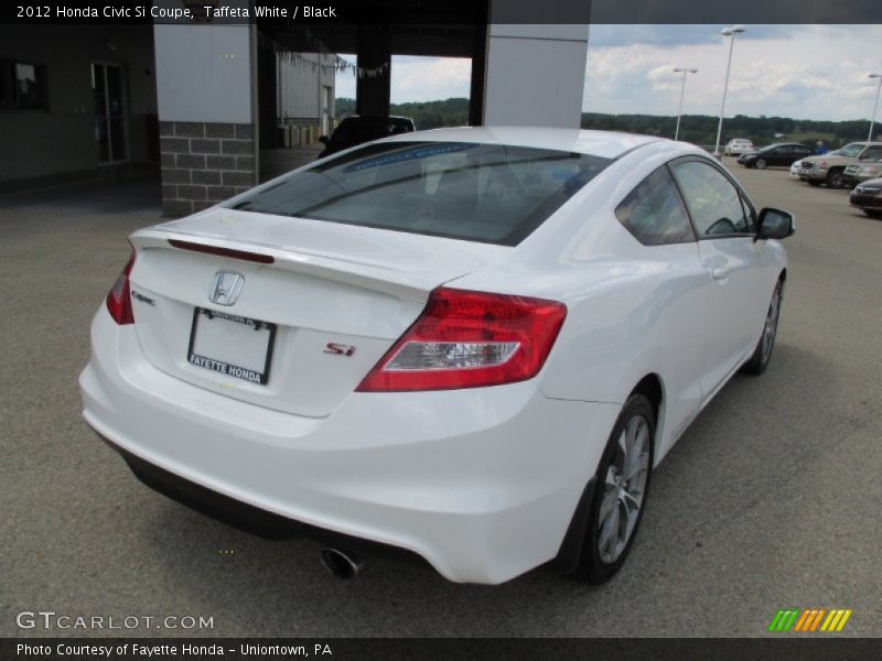 Taffeta White / Black 2012 Honda Civic Si Coupe