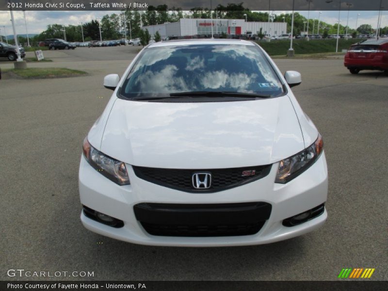 Taffeta White / Black 2012 Honda Civic Si Coupe