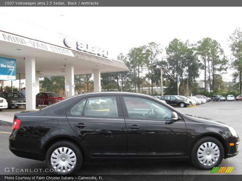 Black / Anthracite 2007 Volkswagen Jetta 2.5 Sedan