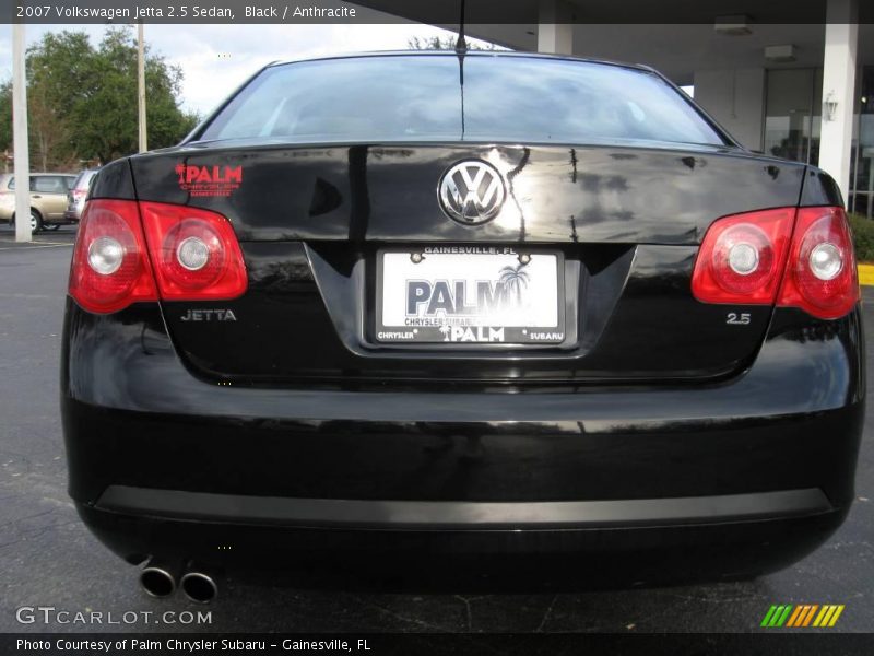 Black / Anthracite 2007 Volkswagen Jetta 2.5 Sedan