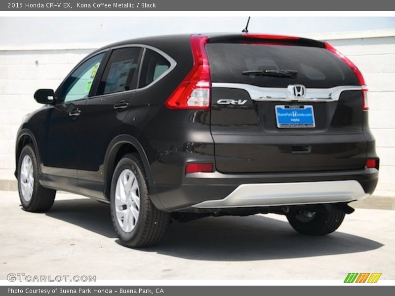 Kona Coffee Metallic / Black 2015 Honda CR-V EX