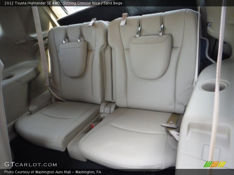 Sizzling Crimson Mica / Sand Beige 2012 Toyota Highlander SE 4WD