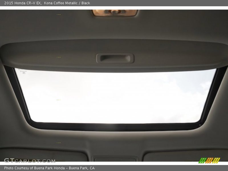 Kona Coffee Metallic / Black 2015 Honda CR-V EX