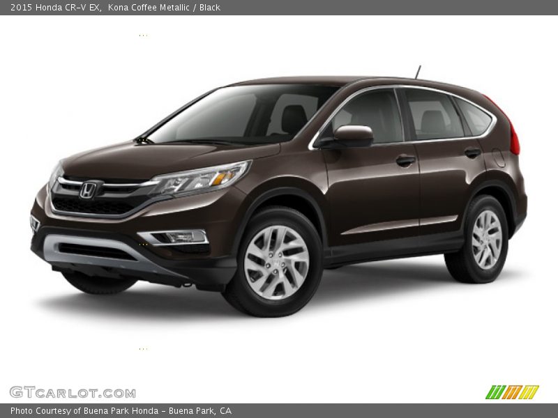 Kona Coffee Metallic / Black 2015 Honda CR-V EX