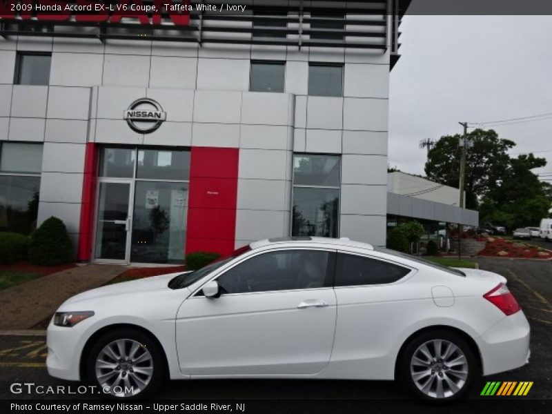  2009 Accord EX-L V6 Coupe Taffeta White