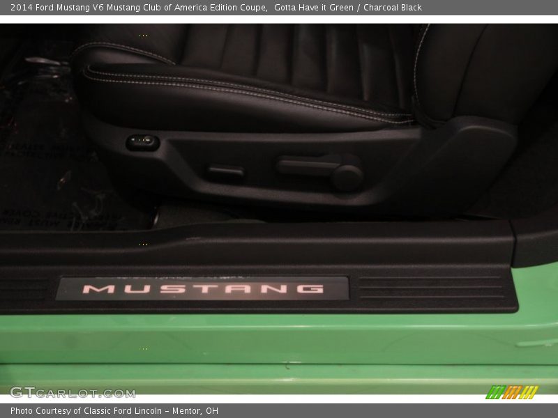 Gotta Have it Green / Charcoal Black 2014 Ford Mustang V6 Mustang Club of America Edition Coupe