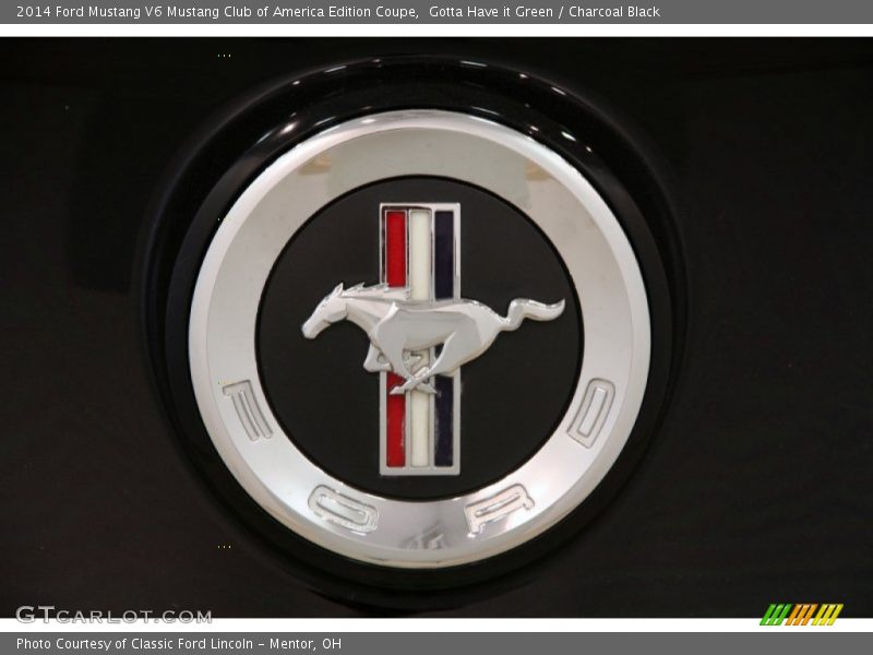  2014 Mustang V6 Mustang Club of America Edition Coupe Logo