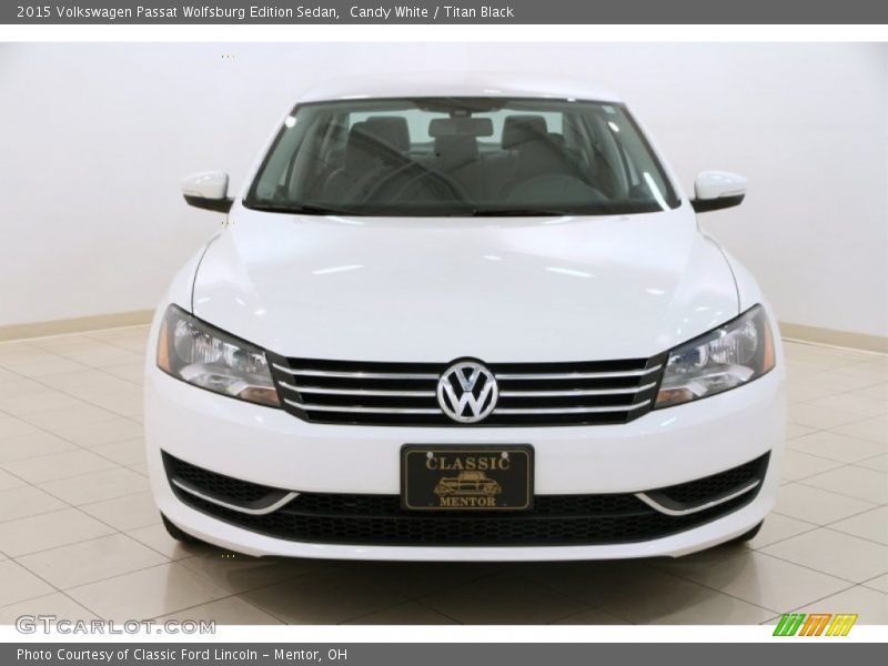Candy White / Titan Black 2015 Volkswagen Passat Wolfsburg Edition Sedan