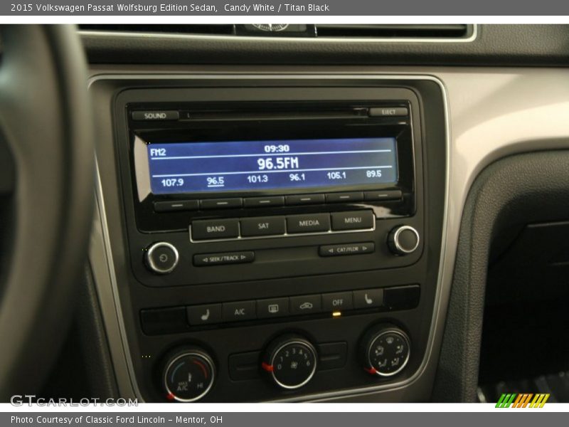 Candy White / Titan Black 2015 Volkswagen Passat Wolfsburg Edition Sedan