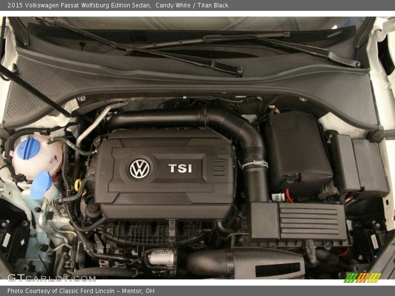 Candy White / Titan Black 2015 Volkswagen Passat Wolfsburg Edition Sedan