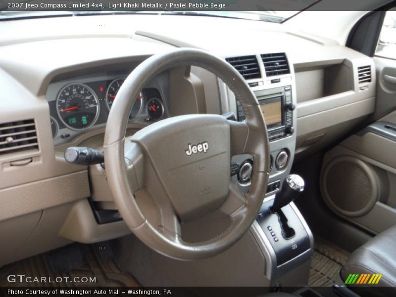 Light Khaki Metallic / Pastel Pebble Beige 2007 Jeep Compass Limited 4x4