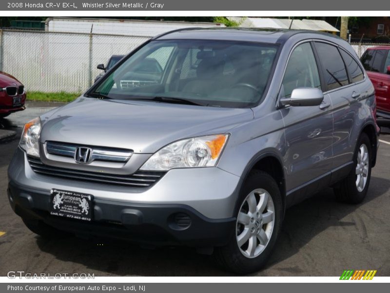 Whistler Silver Metallic / Gray 2008 Honda CR-V EX-L