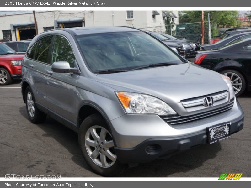 Whistler Silver Metallic / Gray 2008 Honda CR-V EX-L