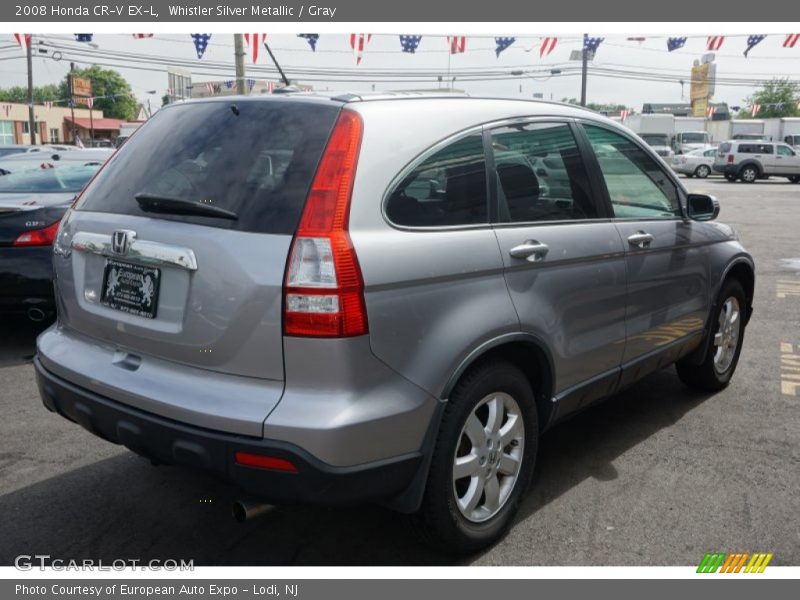 Whistler Silver Metallic / Gray 2008 Honda CR-V EX-L