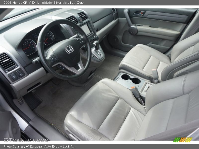 Whistler Silver Metallic / Gray 2008 Honda CR-V EX-L