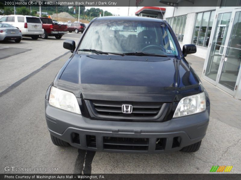 Nighthawk Black Pearl / Dark Gray 2001 Honda CR-V EX 4WD