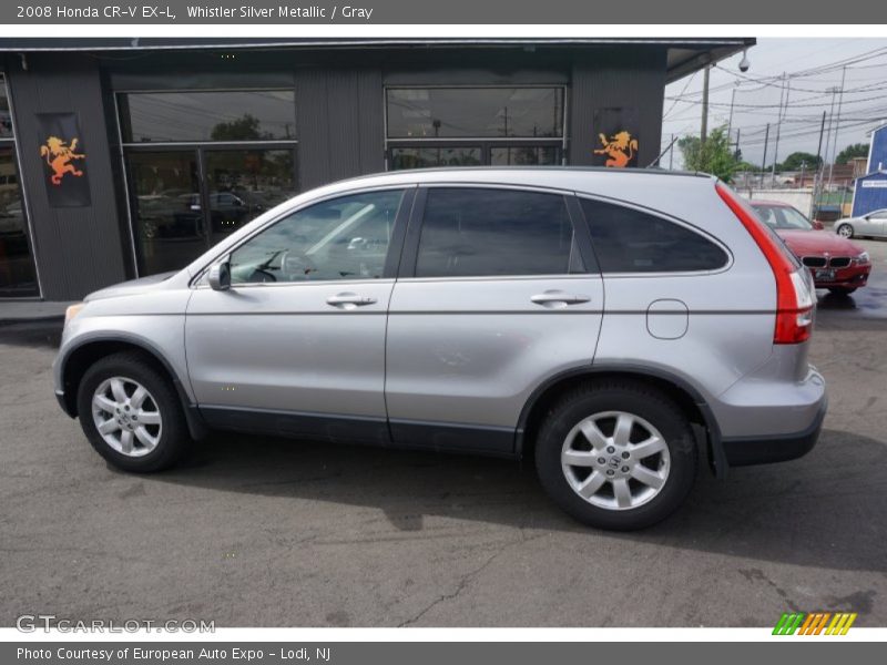 Whistler Silver Metallic / Gray 2008 Honda CR-V EX-L