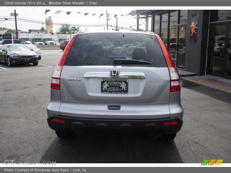 Whistler Silver Metallic / Gray 2008 Honda CR-V EX-L