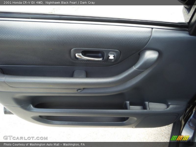 Nighthawk Black Pearl / Dark Gray 2001 Honda CR-V EX 4WD
