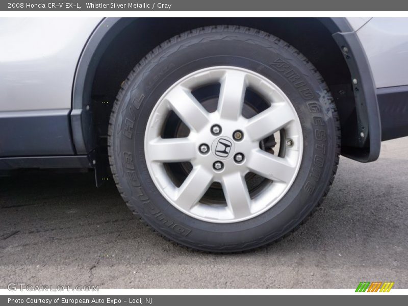 Whistler Silver Metallic / Gray 2008 Honda CR-V EX-L
