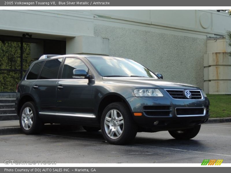 Blue Silver Metallic / Anthracite 2005 Volkswagen Touareg V8