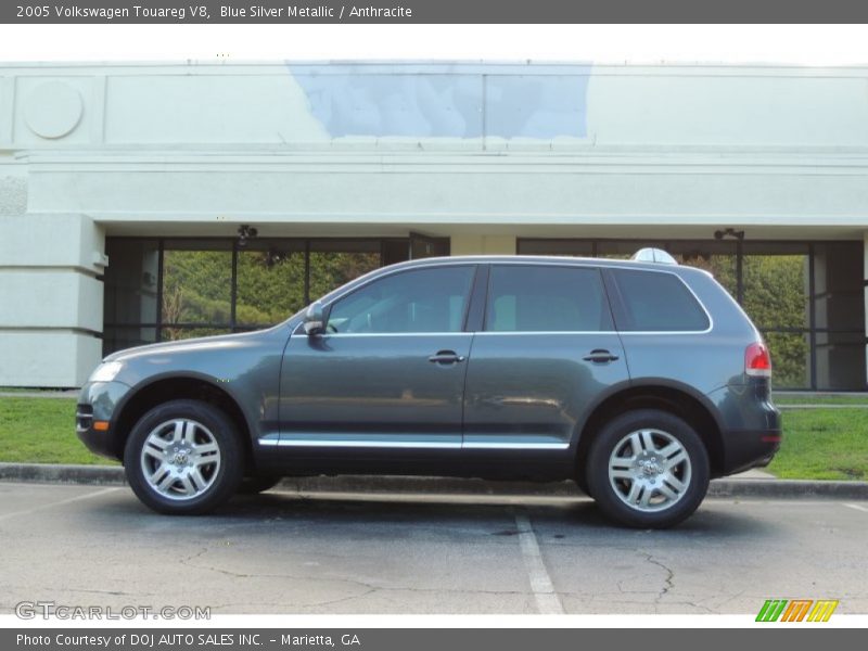 Blue Silver Metallic / Anthracite 2005 Volkswagen Touareg V8