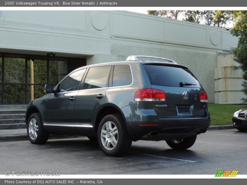 Blue Silver Metallic / Anthracite 2005 Volkswagen Touareg V8
