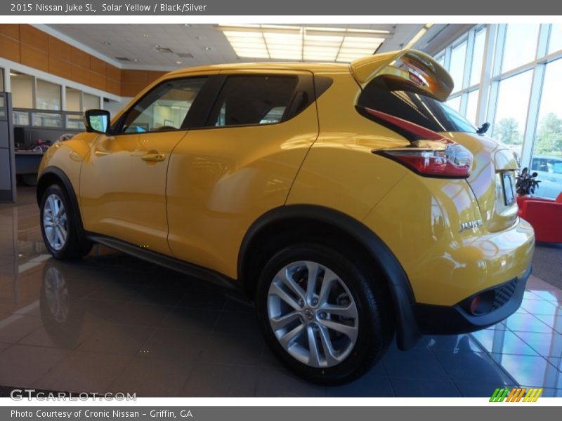 Solar Yellow / Black/Silver 2015 Nissan Juke SL