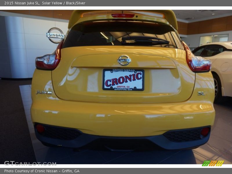 Solar Yellow / Black/Silver 2015 Nissan Juke SL