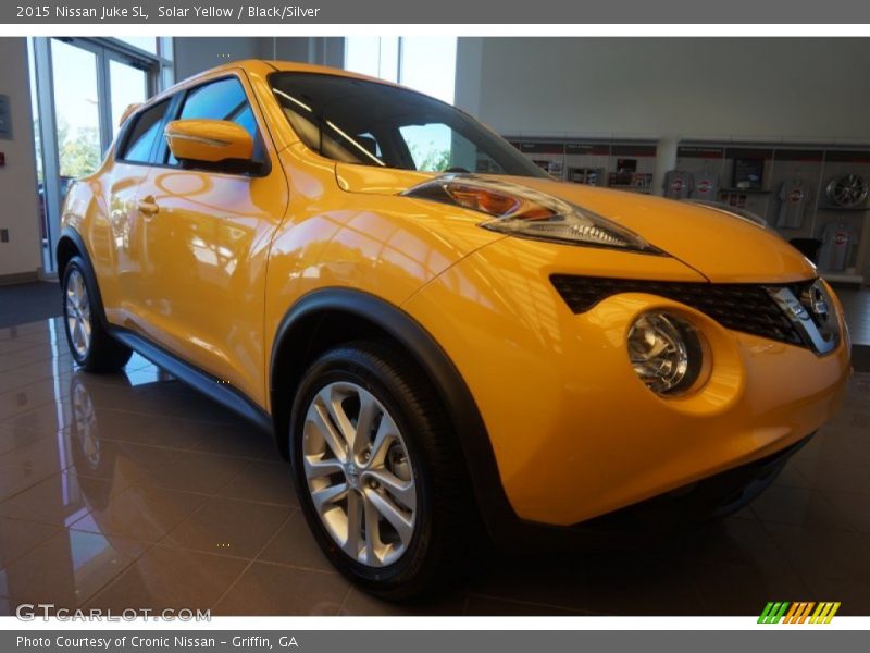 Solar Yellow / Black/Silver 2015 Nissan Juke SL