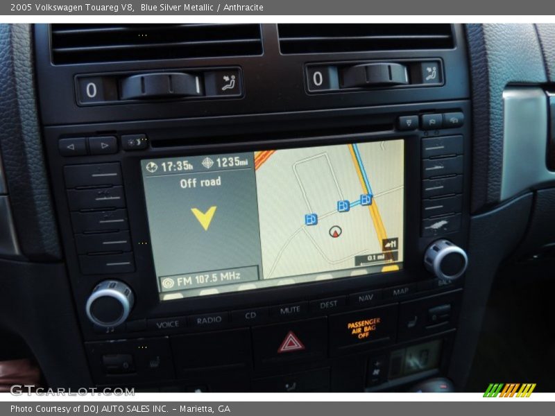 Blue Silver Metallic / Anthracite 2005 Volkswagen Touareg V8