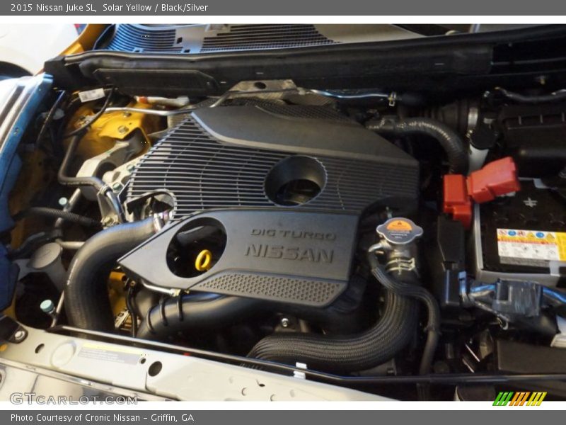  2015 Juke SL Engine - 1.6 Liter DIG Turbocharged DOHC 16-Valve CVTCS 4 Cylinder
