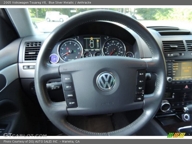Blue Silver Metallic / Anthracite 2005 Volkswagen Touareg V8