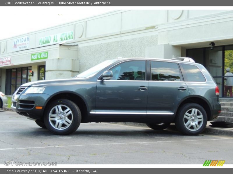 Blue Silver Metallic / Anthracite 2005 Volkswagen Touareg V8