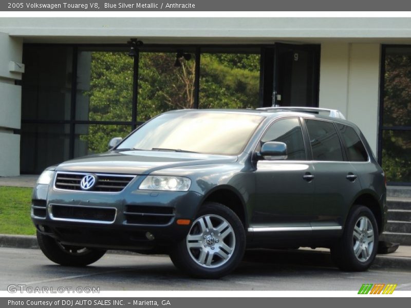 Blue Silver Metallic / Anthracite 2005 Volkswagen Touareg V8