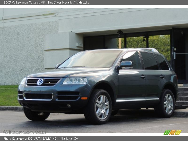 Blue Silver Metallic / Anthracite 2005 Volkswagen Touareg V8