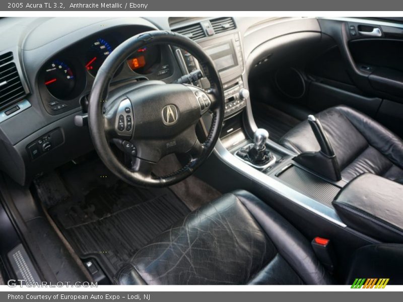 Anthracite Metallic / Ebony 2005 Acura TL 3.2
