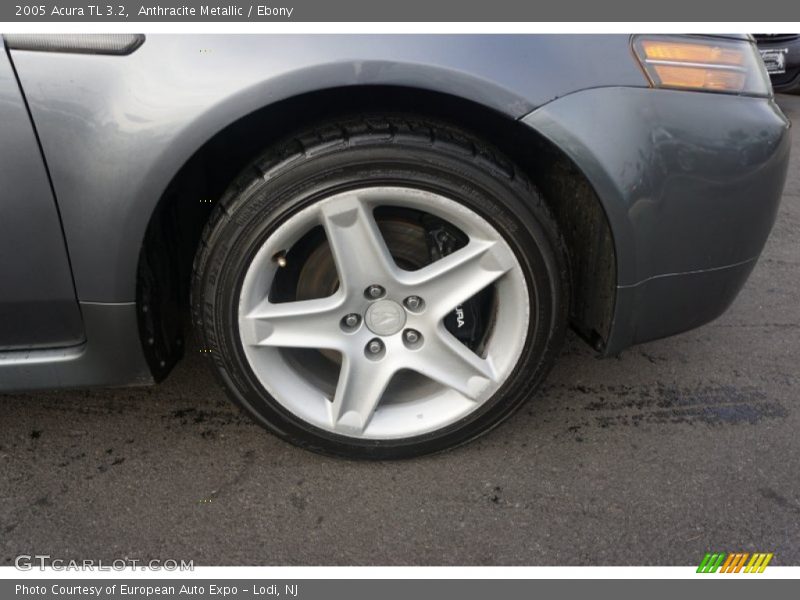 Anthracite Metallic / Ebony 2005 Acura TL 3.2