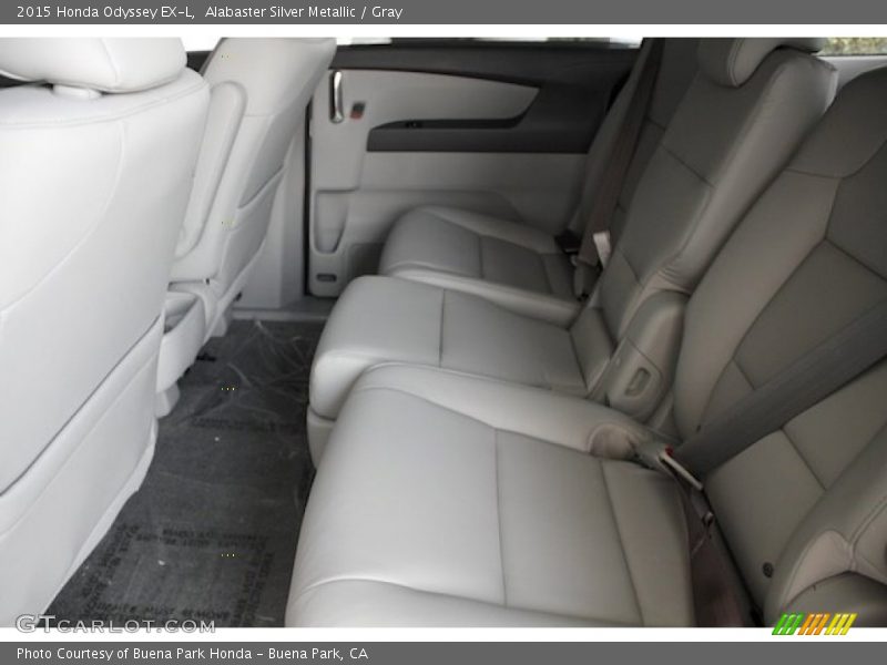 Alabaster Silver Metallic / Gray 2015 Honda Odyssey EX-L