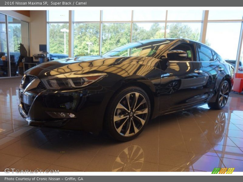 Super Black / Camel 2016 Nissan Maxima SR